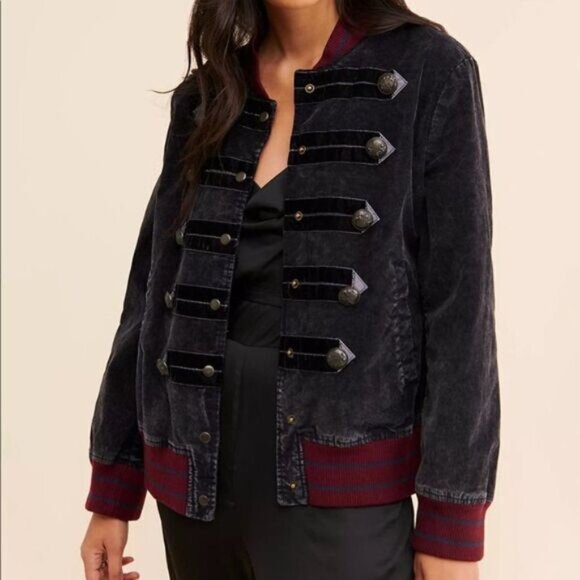 NWT FREE PEOPLE Atlas Corduroy Bomber Jacket S - Picture 12 of 12
